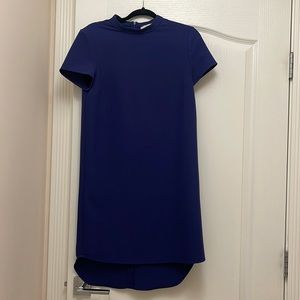 Charles Henry blue dress